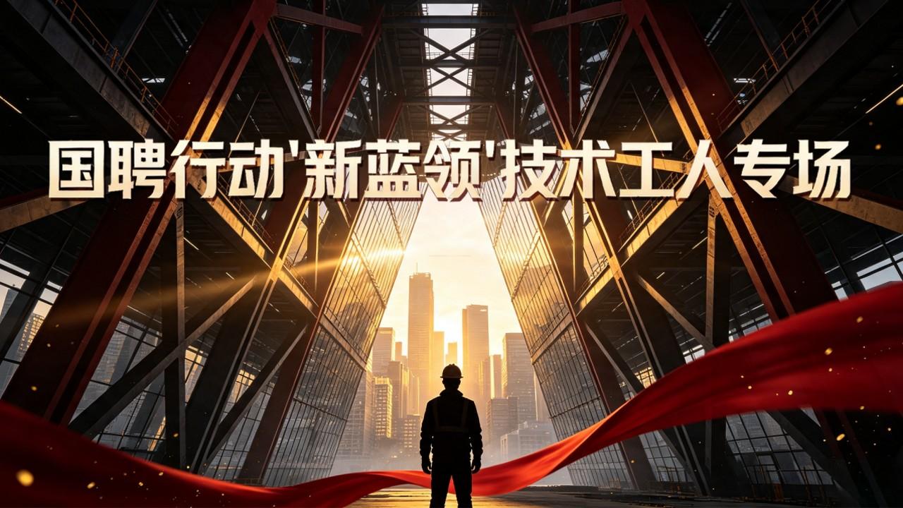 "国聘行动"新蓝领”技术工人专场（招聘活动截止：10月31日）